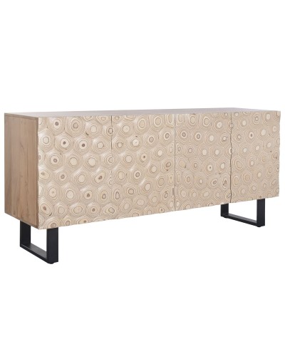 Anrichte Home ESPRIT Metall Akazienholz 173 X 44 X 85 CM