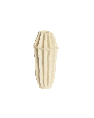 Vase Home ESPRIT Beige Harz Mediterraner 19 x 19 x 44 cm