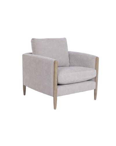 Fåtölj Home ESPRIT Polyester Aske 82 X 82 X 82 CM