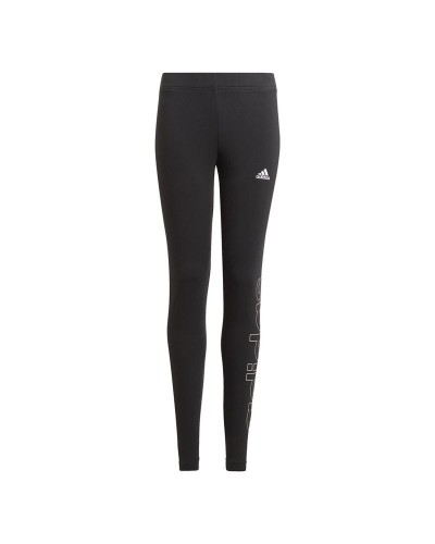 Leggings de Sport pour Enfants Adidas Essentials Noir