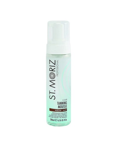 Sun Screen Mousse Professional St. Moriz Self-Tanning [Lotion/Spray/Milk] Medium Dark (200 ml)