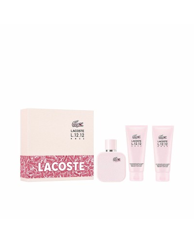 Women's Perfume Set Lacoste L.12.12 POUR ELLE 3 Pieces