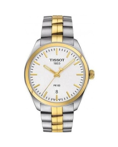 Herrklocka Tissot PR100 Silvrig