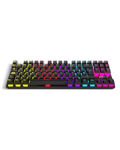 Clavier Krom Kasic TKL Noir LED RGB Rétro-éclairé