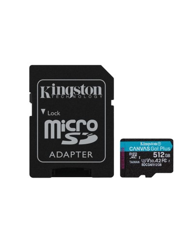 Micro-SD-Muistikortti Adapterilla Kingston SDCG4/512GB 512 GB