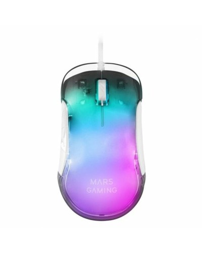 Souris Mars Gaming MMGLOW Blanc