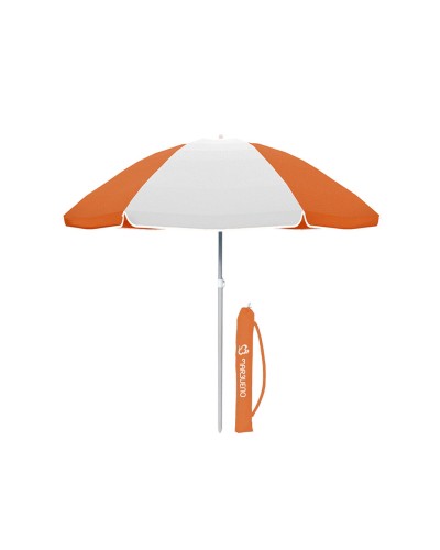 Beach parasol Marbueno Orange Ø 180 cm