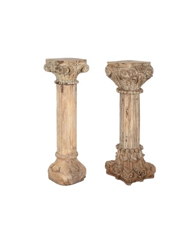 Figura Decorativa Home ESPRIT Natural Pieza única