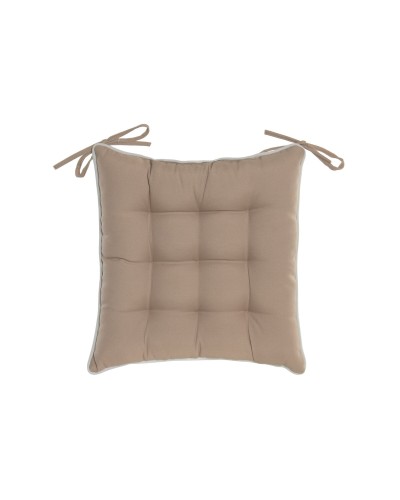 Kudde Home ESPRIT Vit Beige Trädgård 40 x 40 x 5 cm