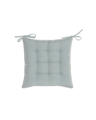 Cojín Home ESPRIT Azul Blanco Jardín 40 x 40 x 5 cm