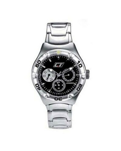 Reloj Unisex Chronotech CC7051M-02M Negro Gris