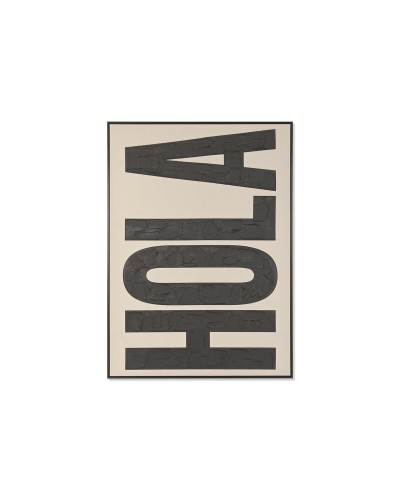 Tavla Home ESPRIT Vit Svart Modern 102,5 X 4,5 X 143 CM