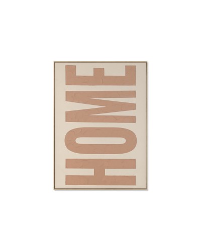 Maalaus Home ESPRIT Valkoinen Moka Moderni 102,5 X 4 X 142,5 CM