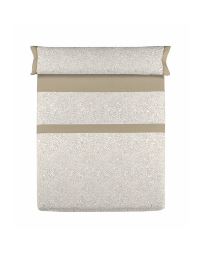 Lenzuola Singole Beige di Alta Qualità della Collezione D'Or VALENTINA