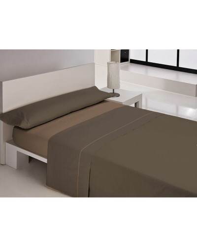 VEGAS Libela Brown Osimano Bed Sheets: Complete Duvet Cover Set, Soft and Breathable
