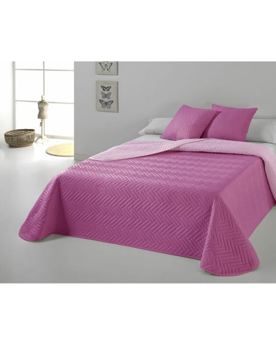 Couette Hosteline VEGAS couleur Mauve avec Rabat Français (Ensemble 3 Pièces)
