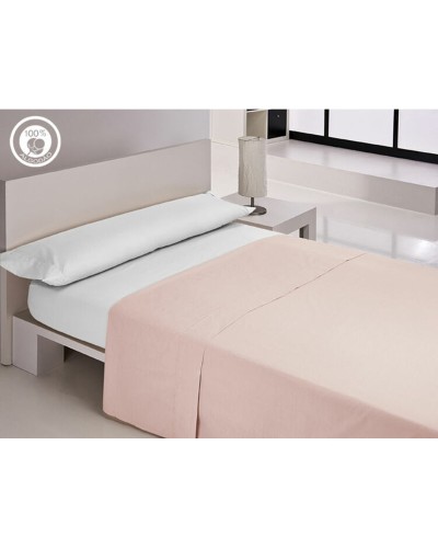 Ylälakana Happy Home LISOS COTTON Pinkki Sänky 180