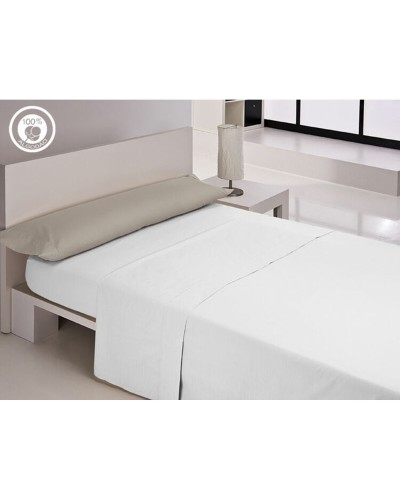 Taie d'oreiller Happy Home LISOS COTTON Anthracite Double, 144 fils, 45 x 70 cm (2 pièces)
