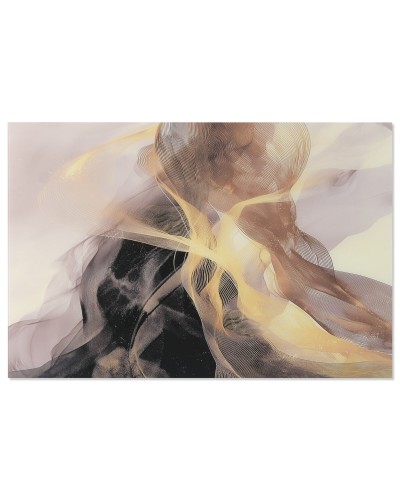 Painting Home ESPRIT Beige Golden Modern 120 x 0,4 x 80 cm