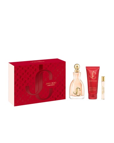 Naisten parfyymisetti Jimmy Choo I WANT CHOO 3 Kappaletta