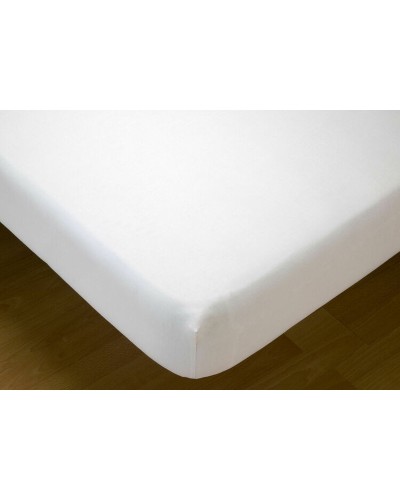 Lenzuolo con Angoli Hosteline Monaco Liso, Bianco, Dimensioni Specifiche