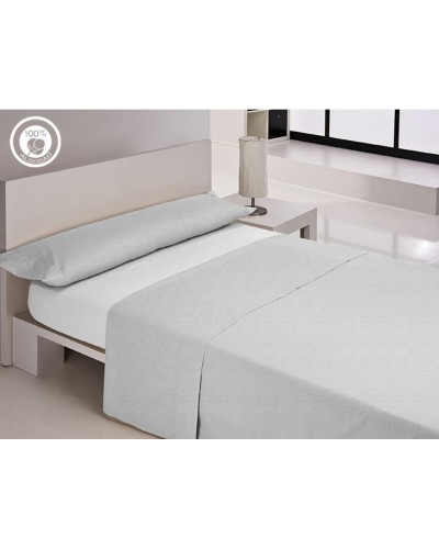 Verstelbaar onderlaken Happy Home LISOS COTTON Wit Bed van 150