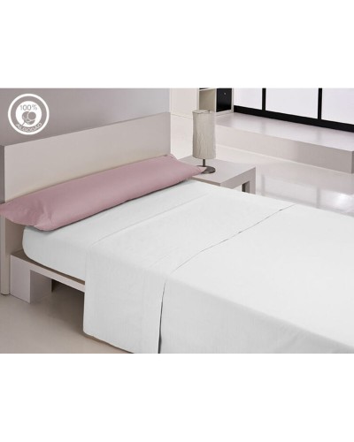 Federa Happy Home Lisos in Puro Cotone Viola 144 Fili, 45 x 100 cm