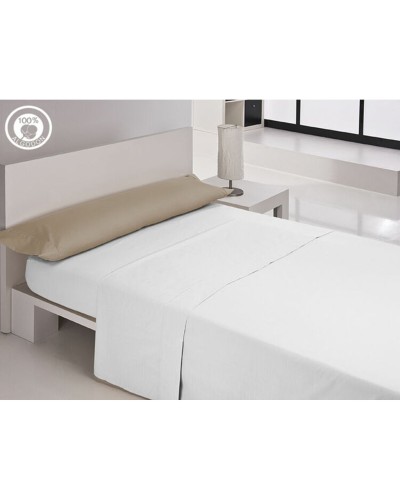 Taie d'oreiller double en coton 144 fils Happy Home LISOS COTTON, 45x70 cm (2 Unités)
