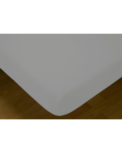 Fitted Sheet Hosteline Monaco Liso Pearl Grey Osimano
