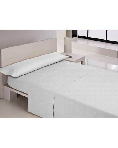 Funda de Almohada Happy Home Mix Colors Blanco Ala Francesa, 144 Hilos para un Sueño Sereno.
