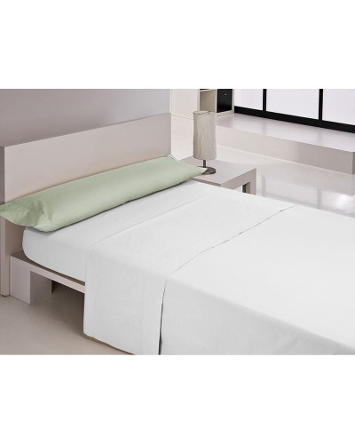 Federa Happy Home 144 Fili Verde Singolo, Morbida e Confortevole per un Riposo Sereno