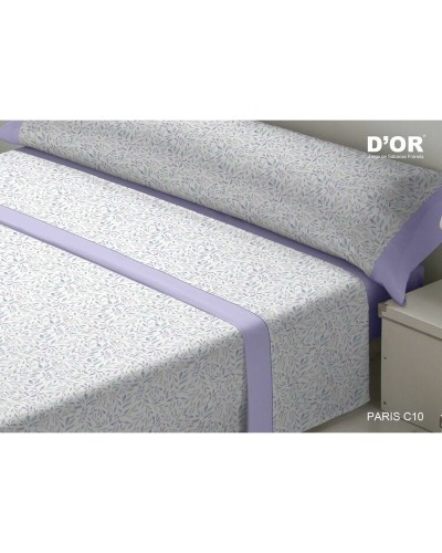 Set beddengoed D'Or PARIS Mauve Bed van 160 Franela