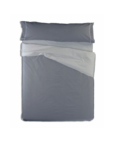 'VEGAS Grey Double Duvet Cover Set by Hosteline'
