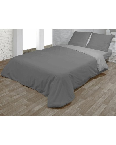 'Hosteline VEGAS Grey Single Duvet Cover Set, 2 Pieces'
