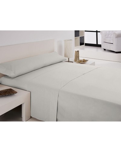 Draps d'auberge IRIS Blancs pour Lit Simple | Doux et Confortables
