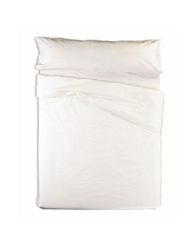 Dekbedovertrek set Hosteline VEGAS Wit Bed van 135 2 Onderdelen