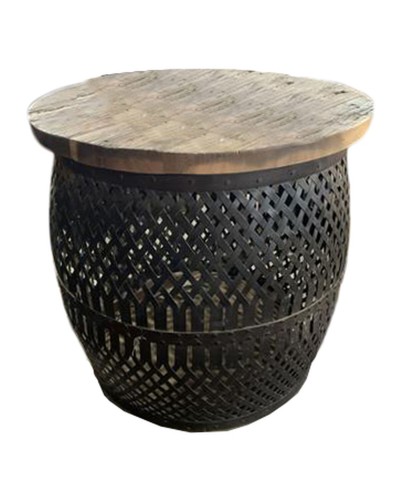 Sidobord Home ESPRIT Naturell 58 x 58 x 55 cm