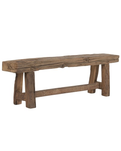 Banc Home ESPRIT Marron Bois 152,5 X 28 X 45 CM