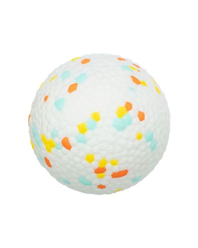 Ball für Haustiere Trixie Light & Strong Weiß Bunt Thermoplastischer Kunststoff