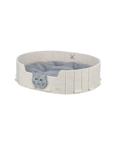 Cat Bed Trixie Emelie 50 x 42 cm Grey Sand