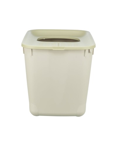 Lettiera per Gatti Trixie Hop-In 38 x 39 x 58 cm Verde Grigio Plastica