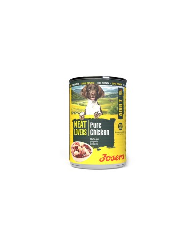 Wet food Josera Adult Pure Chicken 400 g