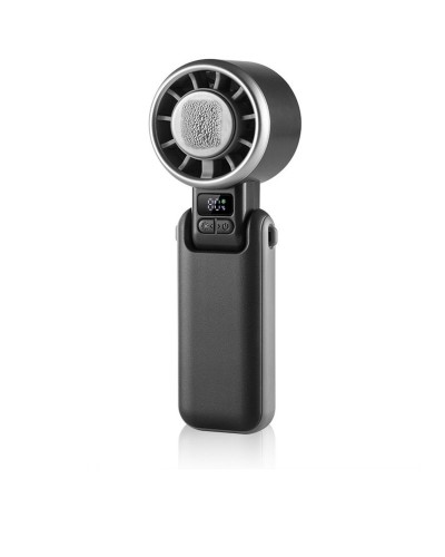 Mini Ventilador Portátil CristalRecord 85-026-00-008 Negro