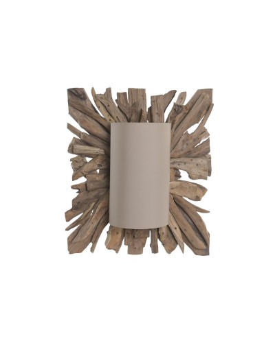 Wall Lamp Home ESPRIT Brown Natural 60 X 25 X 71,5 CM