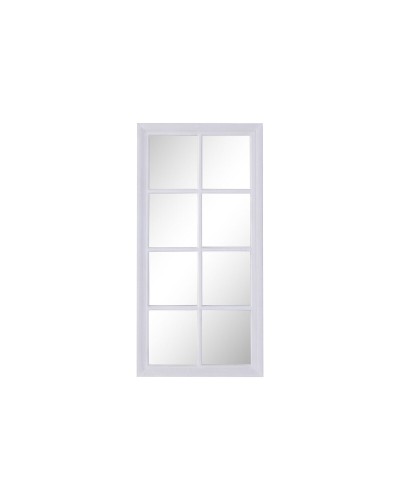Wall mirror Home ESPRIT White Window 57,5 X 3,5 X 118 CM