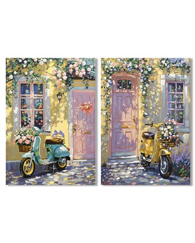 Cadre Home ESPRIT Shabby Chic 70 x 3 x 100 cm (2 Unités)