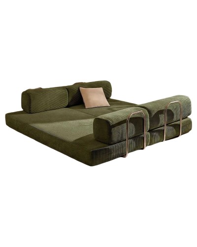 Sofá Home ESPRIT Verde Scandi 200 X 90 X 64 CM