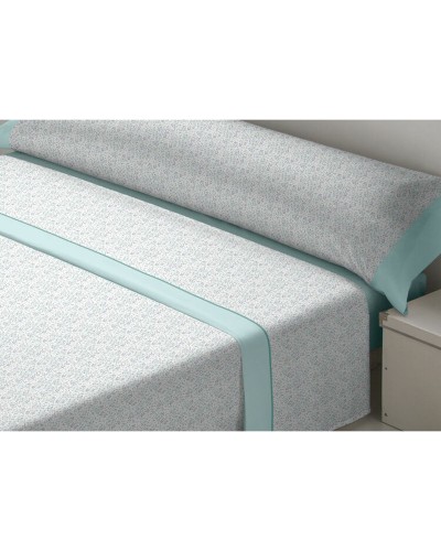Lenzuola D'Or® Flannel Green Single: Softness and Warmth for Relaxing Nights
