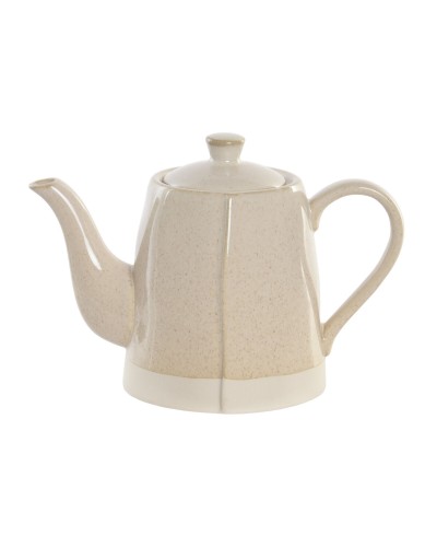 Teekanne Home ESPRIT Beige Steingut 600 ml