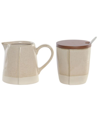 Laitière et sucrier Home ESPRIT